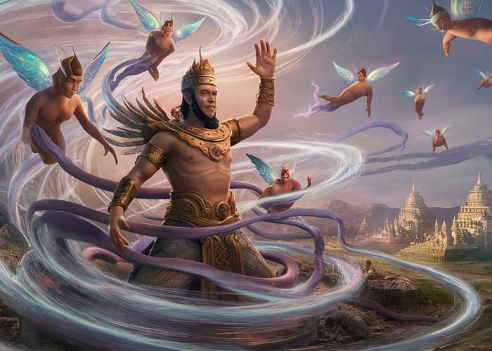 Bandung Bondowoso summoned the genies to help him build 1000 temples